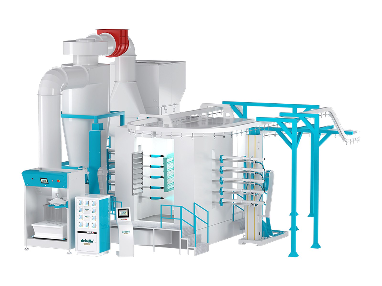 T30-L Automatic Electrostatic Powder Coating Gun T30-L
